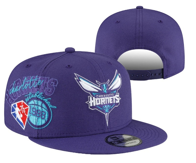Hornets Team Logo Purple 75th Anniversary Adjustable Hat YD,We sell and wholesale Hornets Team Logo Purple 75th Anniversary Adjustable Hat YD on line form chian!